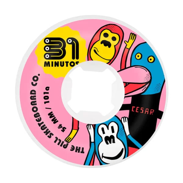Pill ~ Ruedas 31 Minutos  Ruedas Cesar 54Mm  101A