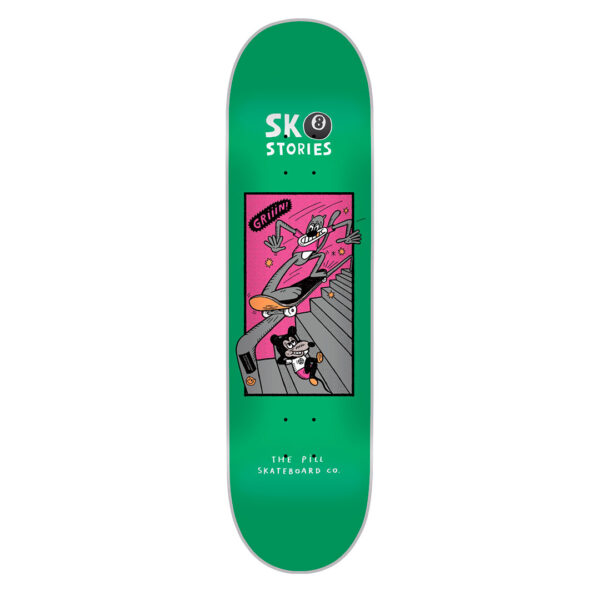 Pill ~ Tabla Sk8 Stories Grind Or Die 2  8.38 X 32 + Lija de Regalo