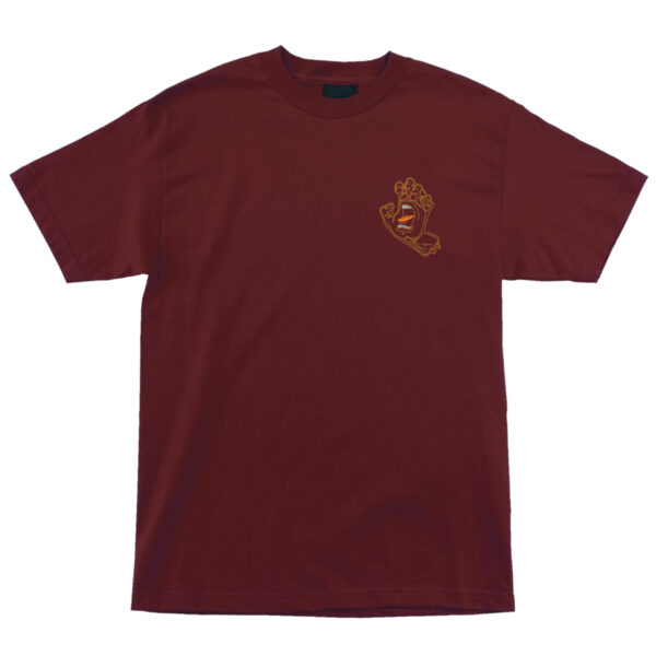 Santa Cruz ~ Polera Void Hand Burgundy