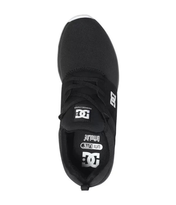 Dc ~ Hombre Zapatillas Heathrow M Shoe Black/White - Imagen 4