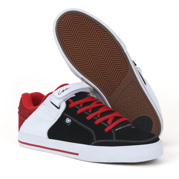 Circa ~ Hombre Zapatillas 205 Vulc Black/Red/White - Imagen 3