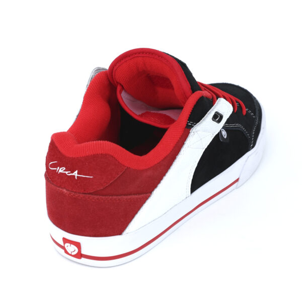 Circa ~ Hombre Zapatillas 205 Vulc Black/Red/White - Imagen 5