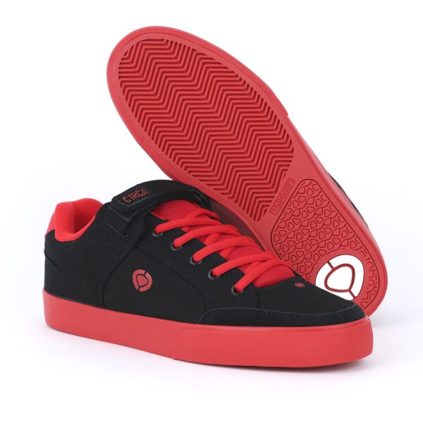 Circa ~ Hombre Zapatillas 205 Vulc Black/Red - Imagen 3