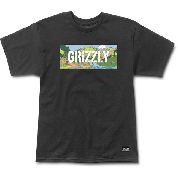 Grizzly ~ Polera Paint By Number Negro