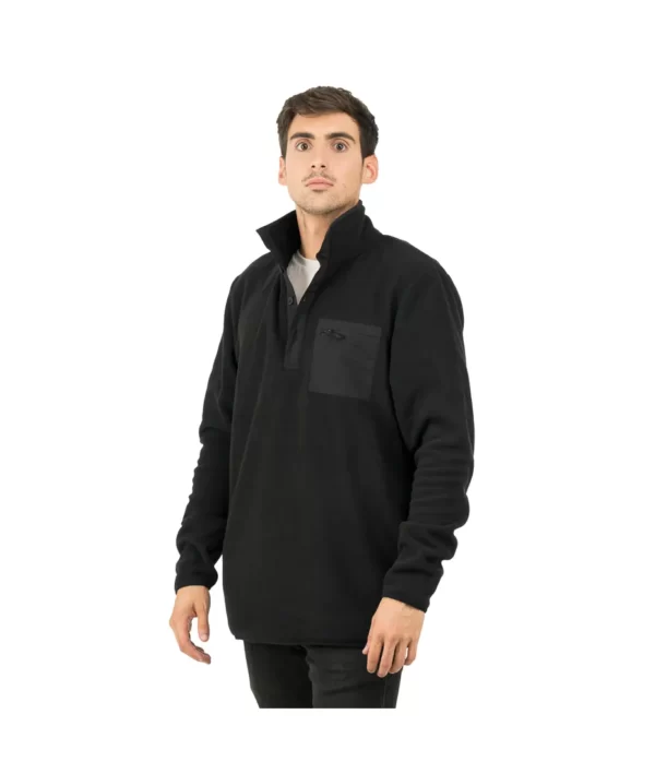 Kivul ~ Hombre Polar Raulik Reciclado Black - Imagen 2