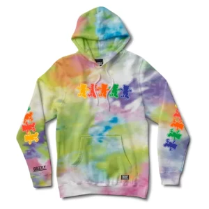 Grizzly ~ Poleron Strange Trip Hoody Tie Dye