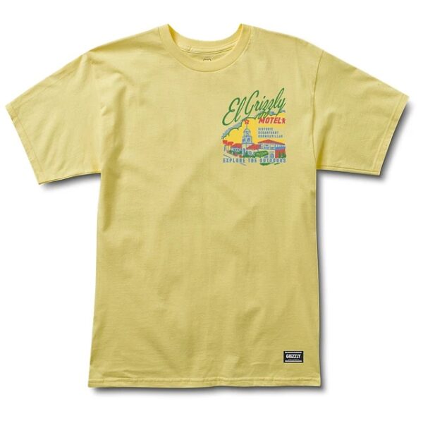 Grizzly ~ Polera Polera El Grizzly Ss Tee Amarillo - Imagen 2
