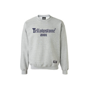 Grizzly ~ Polerón  Yellowstone Crewneck Gris
